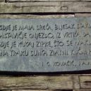 Jasenovac - Báseň na památníku obětem koncentračního tábora – wkipedie