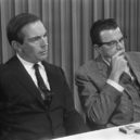 Christiaan Barnard - Christiaan Barnard na konferenci (1968) -wikimedia commons