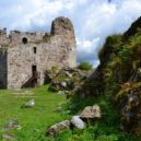 Bitva u Mostu 1248 - Hrad Přimda – nejstarší známý kamenný hrad na území ČR – zde byl vězněnodbojný mladší král Přemysl – wikipedie