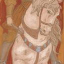Dobytí Prahy Jiříkem z Poděbrad roku 1448 - Jiří z Poděbrad (fasáda domu) – commons.wikimedia