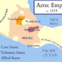 Ahuitzotl - Mapa Aztécké říše z roku 1519 – wikipedie