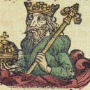 Dobytí Prahy Jiříkem z Poděbrad roku 1448 - Norimberská kronika (1493) – Král Jiří – wikipedie