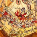 Bitva u Křeče 1435 - Vozová hradba husitů, výjev z 15. století – wikipedie