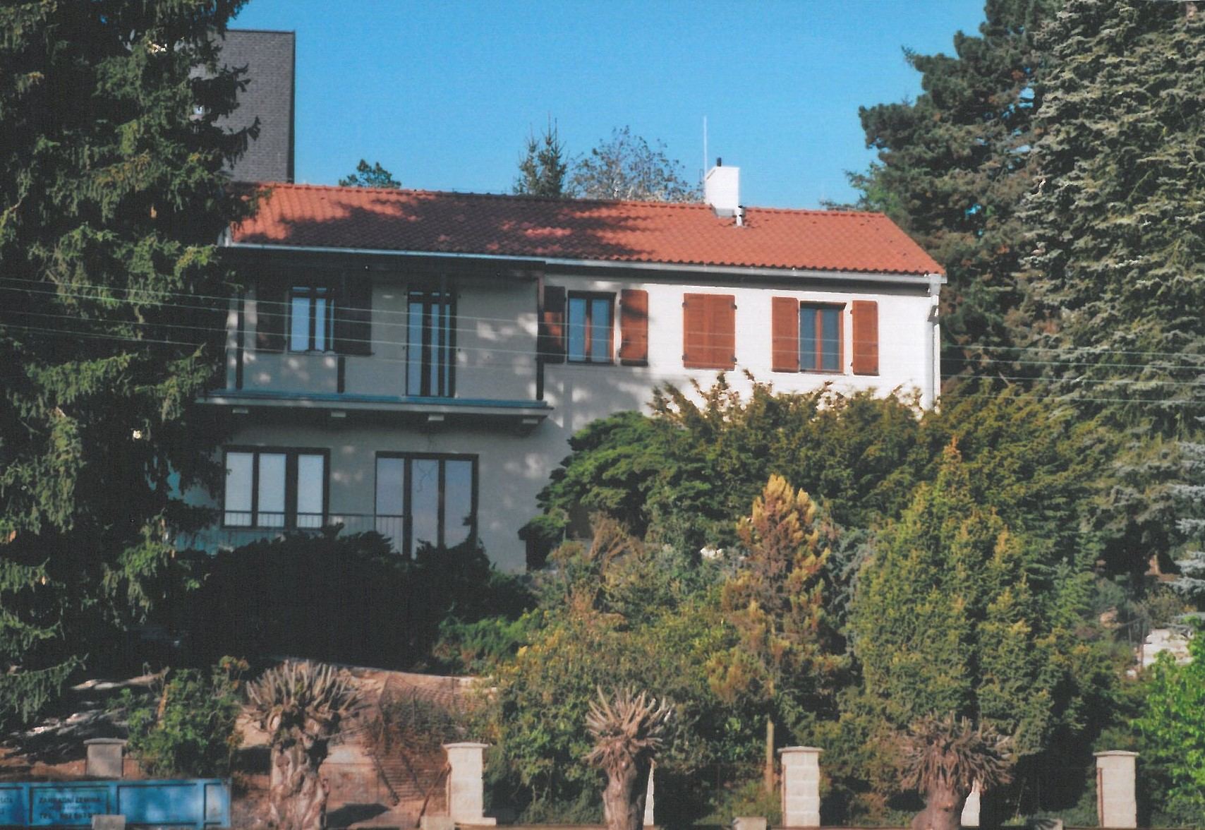 Vila z 60. let, kdy už byla v majetku MUDr. Poňky