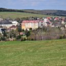 Bitva nad Kovářskou 1944 - Centrum městyse Kovářská od jihu – wikipedie