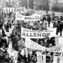 Salvator Allende - Chilští dělníci vyjadřujíí podporu Allendemu v roce 1964.