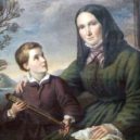 Alexander von Humboldt - Humboldt jako chlapec se svou ovdovělou matkou, Maria Elisabeth (Colomb) von Humboldt – wikipedia