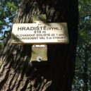 Rokycansko-památky - rozcestník Hradiště