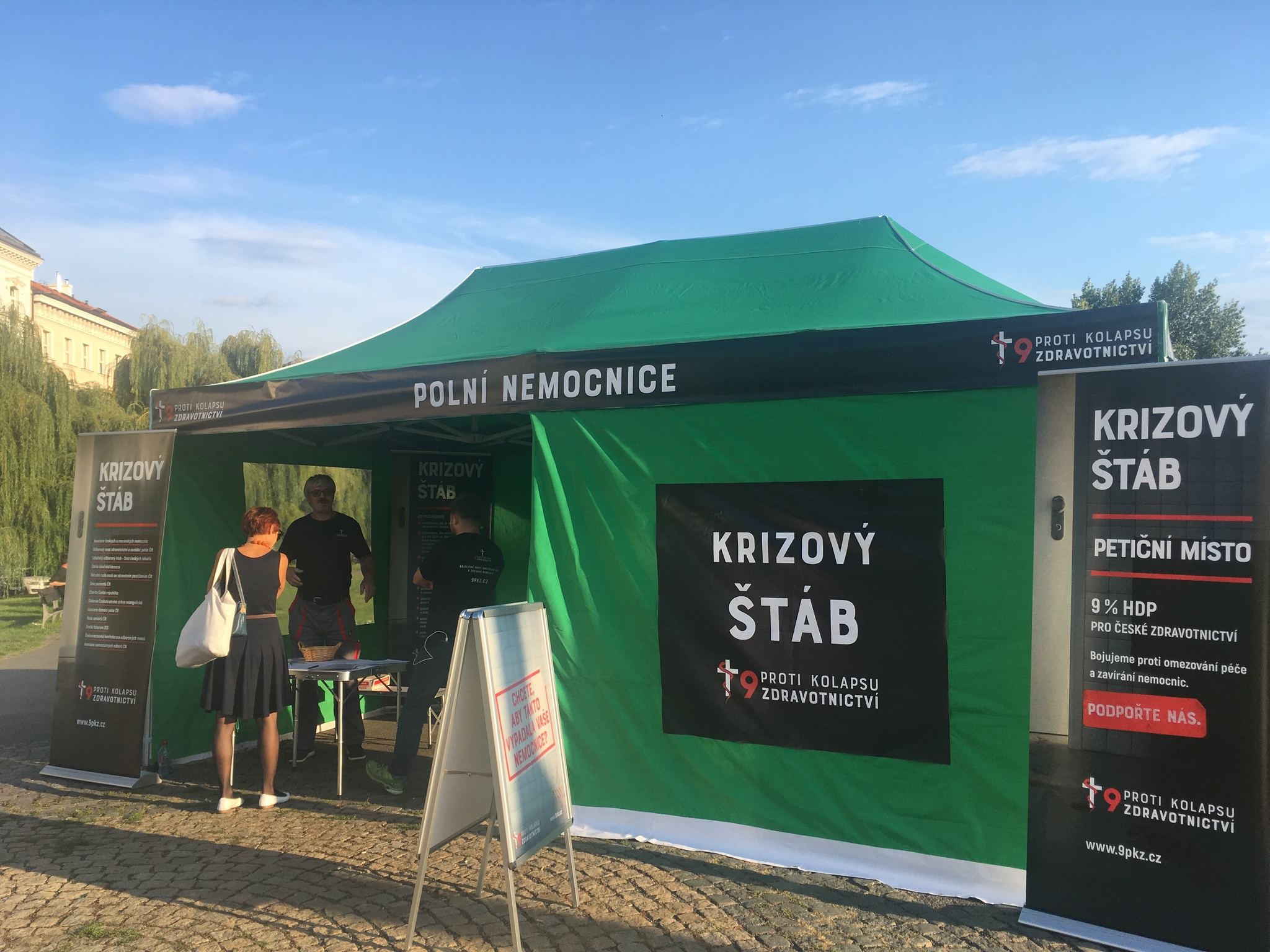 polní nemocnice, krizový štáb, zdravotnictví
