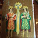 Kosma a Damián - Kosma a Damián – byzantská ikona-commons.wikimedia