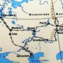 Alexander von Humboldt - Mapa Humboldtovy expedice do Ruska v roce 1829 – wikipedia