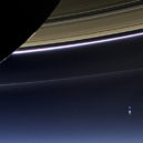 sonda Cassini - Pohled na planetu Zemi