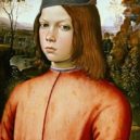 Cesare Borgia - Portrét chlapce, možná Cesare Borgia jako dítě, Bernardino di Betto Pinturicchio. 15. století commons wikimedia