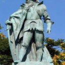 Bitva u Nýrska 1467 - Socha Matyáše Korvína (1443 – 1490) v Budapešti – wikipedie