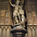 Archanděl Michael - Socha archanděla Michaela, Mont-Saint-Michel (Francie) – wikipedie