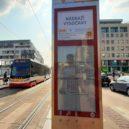 Tramvajový sloupek ve Vysočanech - 20190826_165556