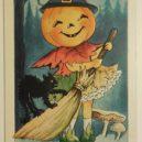 Tajemství halloweenské dýně - Smějící se dýňový panáček