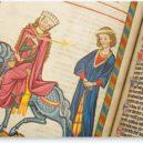 Milenka s chlapeckým účesem - Codex Manesse