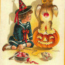 Tajemství halloweenské dýně - Dýně a jablka