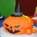 Samainový receptář - halloween dýňový dort