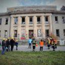 Hasiči cvičili záchranu lidí zavalených v plicním sanatoriu - 06-006