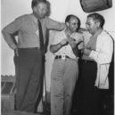 Enrico Fermi - Atomoví fyzici Ernest O. Lawrence, Enrico Fermi a Isidor Rabi – wikimedia.commons-