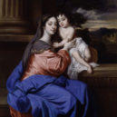 Barbara Palmerová - Barbara Palmer (rozená Villiers), vévodkyně z Clevelandu se svým synem Charlesem Fitzroyem jako Madona s dítětem -wikimedia.commons –