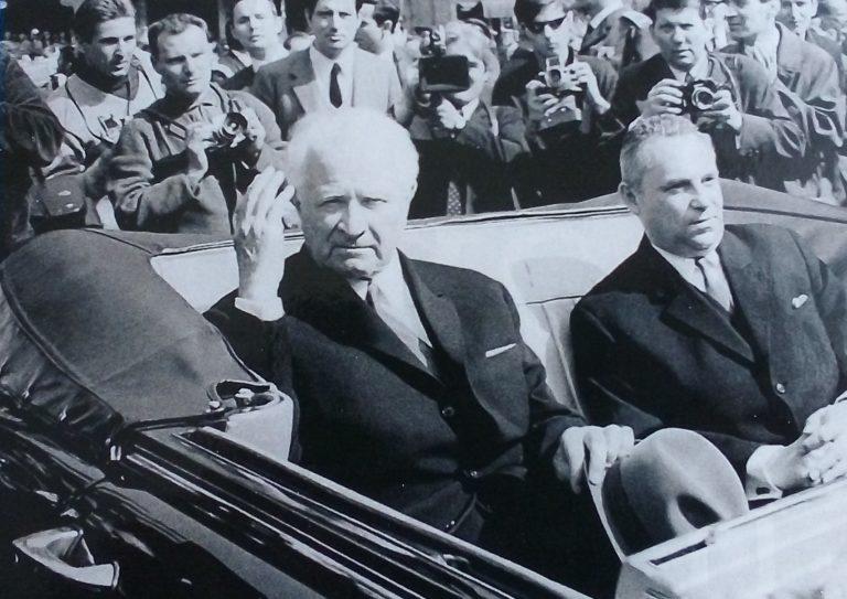 Ladislav Novák s Ludvíkem Svobodou. Potřetí kancléřem...
