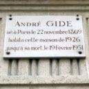 André Gide - Gideova pamětní deska v Paříži – wikipedie