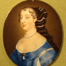 Barbara Palmerová - Lady Castlemaine (1641 až 1709), miniatura (1669) – wikimedia.commons –