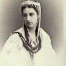 Carevna Marie Fjodorovna - Maria Mereškovská (1844 – 1868), první láska budoucího cara Alexandra III., v orientálním kostýmu – wikipedia