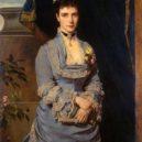 Carevna Marie Fjodorovna - Marie Sofie Dánská v roce 1874 autor portrétu Heinrich von Angeli – wikipedie