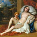 Barbara Palmerová - Portrét Venuše a Amora-Mladá žena je téměř jistě buď Barbara Villiers, hraběnka z Castlemaine, nebo Nell Gwyn-wikimedia.commons –