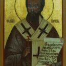 Sv. Josafat - Sv. Josafat Kuncevič – ikona namalovaná Gregorem Plančákem (foto z r. 1989) -commons.wikimedia