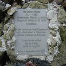 Letecká nehoda, Sakrakopec u Bratislavy, 24. 11. 1966 - Tabule pod křížem – wikipedie