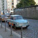 Trabant - Tři vozy Trabant 601 Trabi Safari v Berlíně. – commons-wikimedia