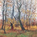 František Pečinka - 4 František_Pečinka_-_podzimni_les_(1897) wi