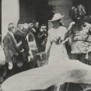 František Ferdinand d´Este - Arcivévoda Ferdinand s chotí Žofií opouštějí sarajevskou radnici – wikipedie