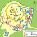 Heinrich Schliemann - Celkový plán archeologických nálezů na kopci Gissarlyk – wikipedia