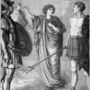 Konec gladiátorských her - Kath. Illustratie 1869-1870 nr 26 p.204 gravure De H. Telemachus – wikimedia.commons