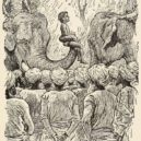 Rudyard Kipling - Túmé, miláček slonů, ilustrace z roku 1895 – wikipedie