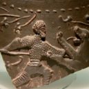 Konec gladiátorských her - Venator or hunter fighting a bear. – wikimedia.commons