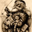 Adventní strašidla a příšery z cizích krajů - santa claus