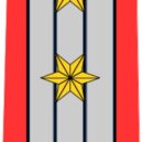 Papežská švýcarská garda - 9 – Rank insignia of Oberst (OF-5) shoulder board, for the Pontifical Swiss Guard. – wikipedia