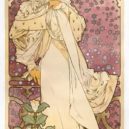 Dáma s kaméliemi - Alfons Mucha – 1896 – Dáma s kaméliemi – Sarah Bernhardt – wikipedie