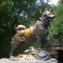Togo a Balto - Balto socha pes