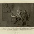 General a hrabě de Coustine a fajáns - Custine last confession, and writing his testament before his execution – wikimedia.commons