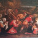 Svatá Veronika - David Teniers after Francesco Bassano – Carrying the Cross, Christ meets Veronica – wikimedia.commons