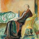 Pandemie hrozí - Edvard Munch – Self-Portrait with the Spanish Flu (1919) – –