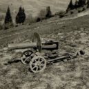 Maxim - Erbeutetes russisches Maschinengewehr.